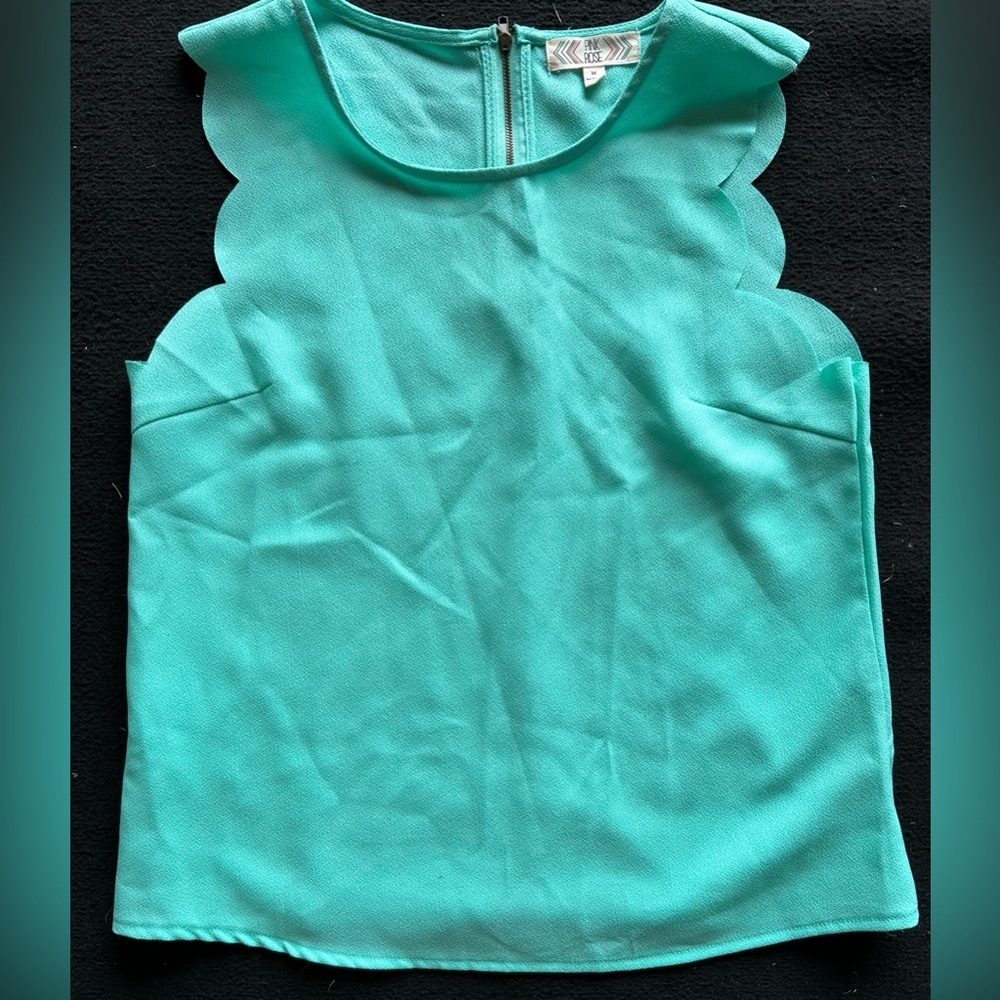 Medium mint green tank top